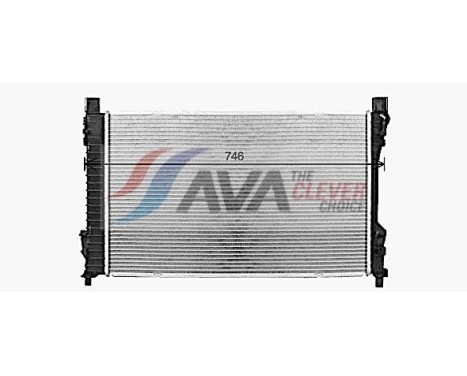 Radiator, engine cooling MS2727 Ava Quality Cooling