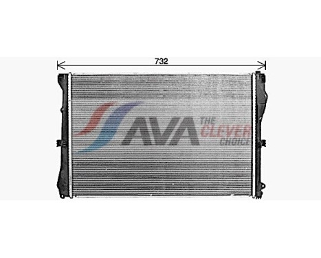 Radiator, engine cooling MS2728 Ava Quality Cooling