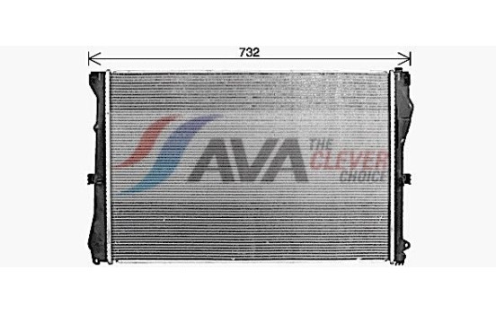 Radiator, engine cooling MS2728 Ava Quality Cooling
