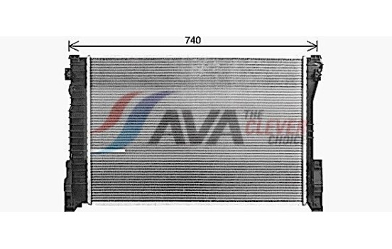 Radiator, engine cooling MS2729 Ava Quality Cooling