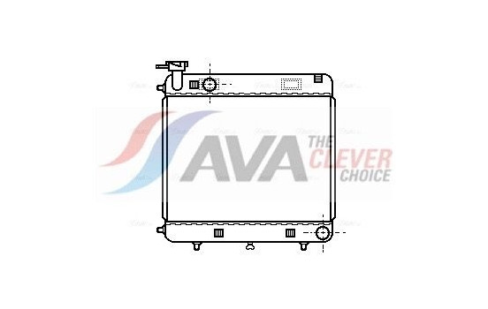 Radiator, engine cooling MSA2085 Ava Quality Cooling