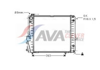 Radiator, engine cooling MSA2086 Ava Quality Cooling