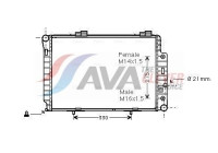 Radiator, engine cooling MSA2174 Ava Quality Cooling