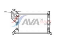Radiator, engine cooling MSA2181 Ava Quality Cooling