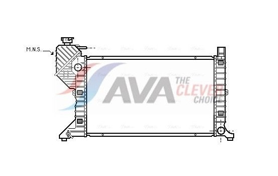 Radiator, engine cooling MSA2183 Ava Quality Cooling