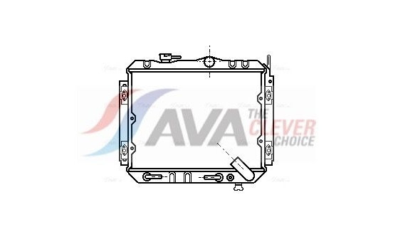 Radiator, engine cooling MT2041 Ava Quality Cooling