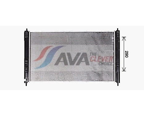 Radiator, engine cooling MT2276 Ava Quality Cooling