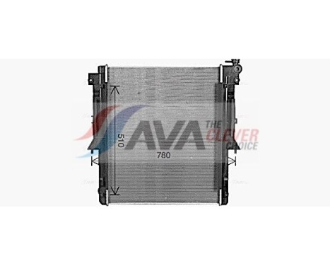 Radiator, engine cooling MT2280 Ava Quality Cooling