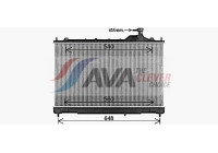 Radiator, engine cooling MT2293 Ava Quality Cooling