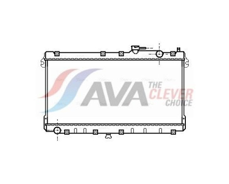 Radiator, engine cooling MZ2087 Ava Quality Cooling