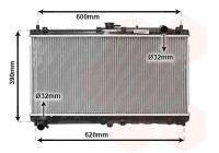 Radiator, engine cooling MZ2138 International Radiators