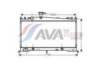 Radiator, engine cooling MZ2161 Ava Quality Cooling