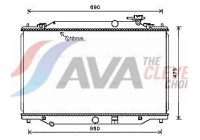 Radiator, engine cooling MZ2272 Ava Quality Cooling
