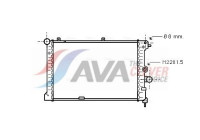 Radiator, engine cooling OL2168 Ava Quality Cooling