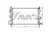 Radiator, engine cooling OL2468 Ava Quality Cooling