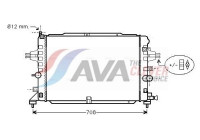 Radiator, engine cooling OL2490 Ava Quality Cooling