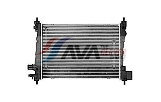 Radiator, engine cooling OL2706 Ava Quality Cooling