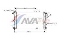 Radiator, engine cooling OLA2119 Ava Quality Cooling