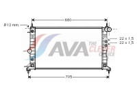 Radiator, engine cooling OLA2220 Ava Quality Cooling