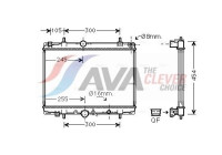 Radiator, engine cooling PEA2200 Ava Quality Cooling