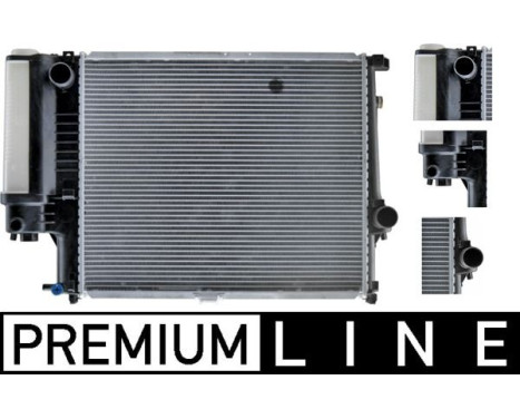 Radiator, engine cooling PREMIUM LINE