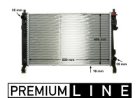 Radiator, engine cooling PREMIUM LINE