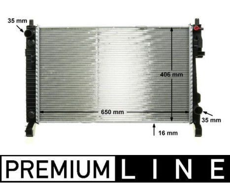 Radiator, engine cooling PREMIUM LINE