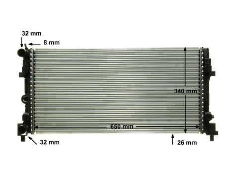 Radiator, engine cooling PREMIUM LINE, Image 10