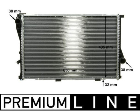 Radiator, engine cooling PREMIUM LINE