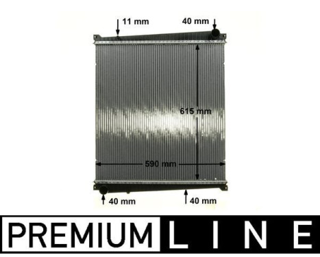 Radiator, engine cooling PREMIUM LINE