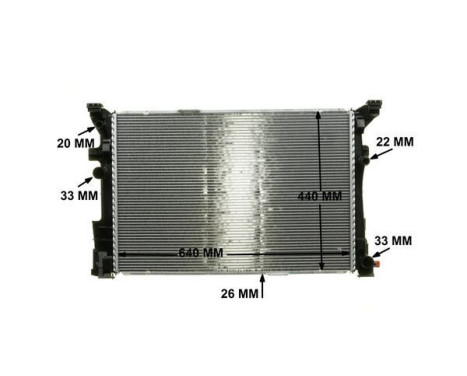 Radiator, engine cooling PREMIUM LINE, Image 6