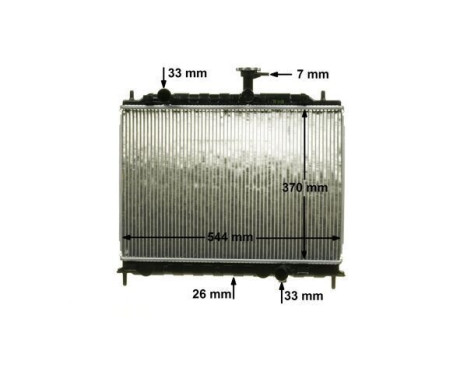 Radiator, engine cooling PREMIUM LINE, Image 10