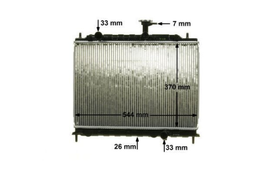 Radiator, engine cooling PREMIUM LINE, Image 10