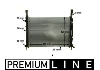 Radiator, engine cooling PREMIUM LINE