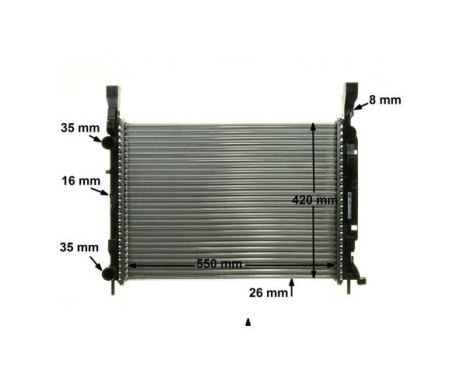 Radiator, engine cooling PREMIUM LINE, Image 11