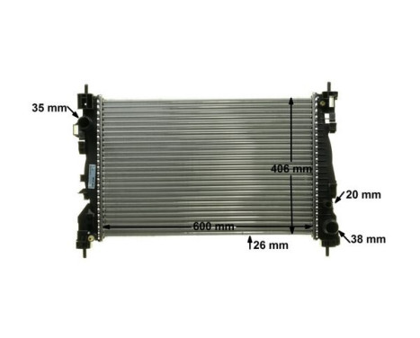 Radiator, engine cooling PREMIUM LINE, Image 6