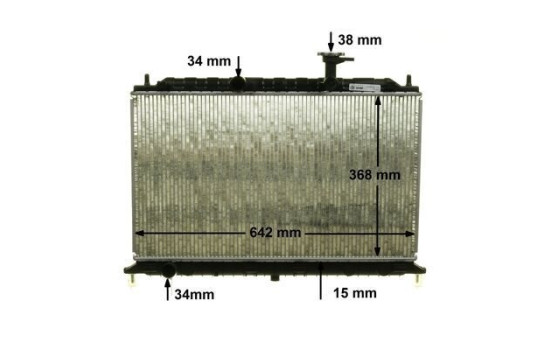 Radiator, engine cooling PREMIUM LINE, Image 10