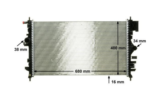 Radiator, engine cooling PREMIUM LINE, Image 11