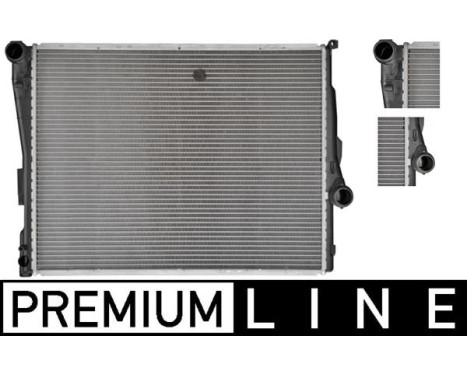 Radiator, engine cooling PREMIUM LINE