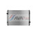 Radiator, engine cooling RE2050N Ava Quality Cooling, Thumbnail 2