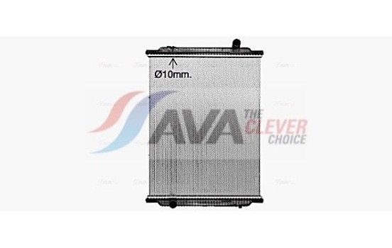 Radiator, engine cooling RE2070N Ava Quality Cooling, Image 3