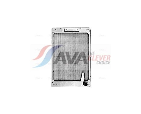 Radiator, engine cooling RE2140 Ava Quality Cooling, Image 2