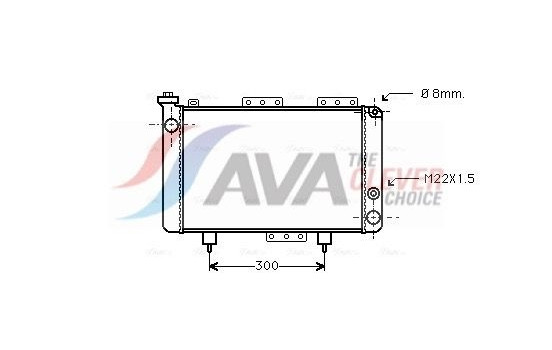 Radiator, engine cooling RT2001 Ava Quality Cooling