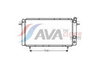 Radiator, engine cooling RT2052 Ava Quality Cooling