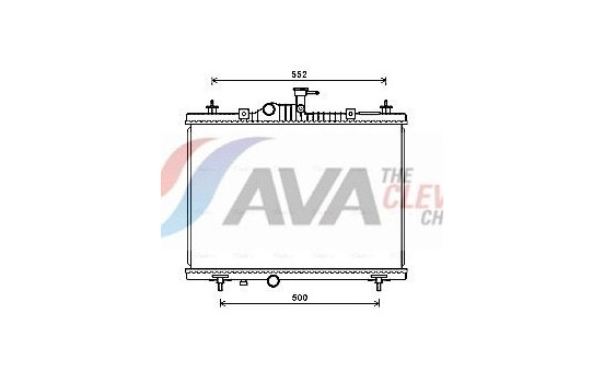 Radiator, engine cooling RT2603 Ava Quality Cooling