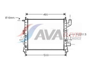 Radiator, engine cooling RTA2262 Ava Quality Cooling