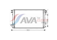 Radiator, engine cooling RTA2408 Ava Quality Cooling