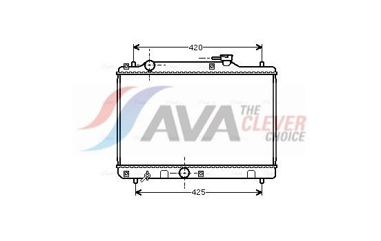 Radiator, engine cooling SZ2034 Ava Quality Cooling