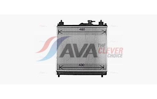 Radiator, engine cooling SZ2163 Ava Quality Cooling