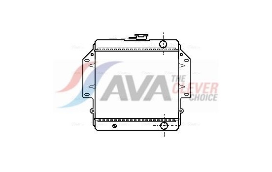 Radiator, engine cooling SZA2012 Ava Quality Cooling